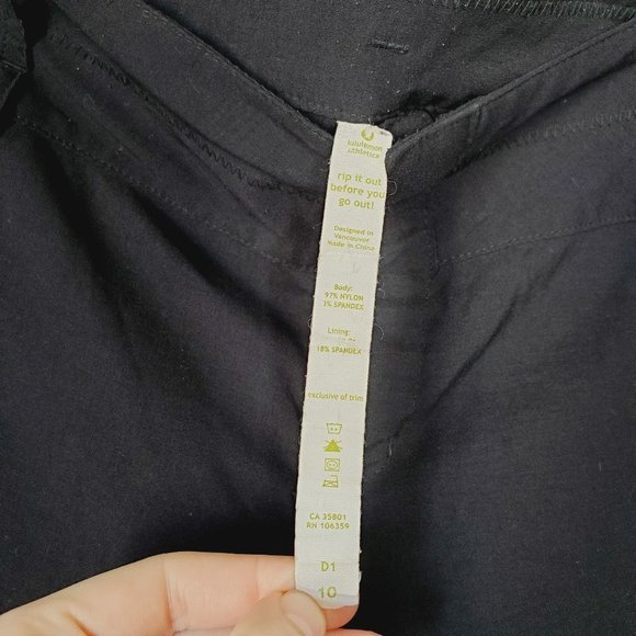 LULULEMON Black Bermuda Shorts - Picture 8 of 11